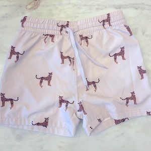 Jamie Kay Boys Cheetah Swim Shorts Size 6
